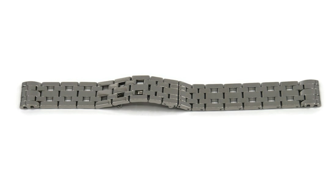 Jacob & Co Authentic Stainless Steel Bracelet 16mm Silver Band (1 of 5)