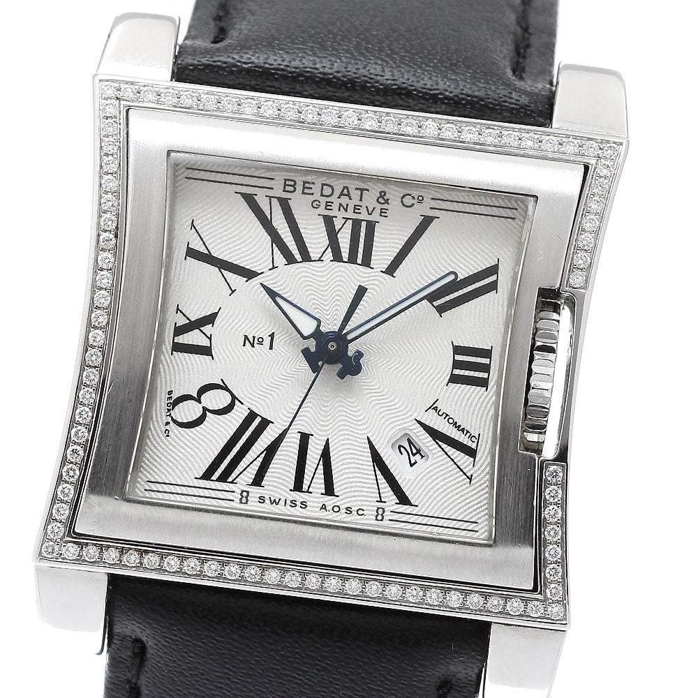 BEDAT&Co. No.1 Ref 114 Automatic Date Watch Diamond Bezel (1 of 5)