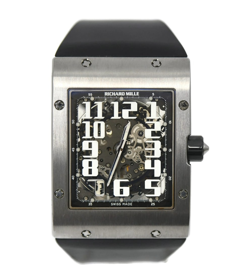 Richard Mille RM 016 men's titanium automatic skeleton wristwatch with box papers (1 of 6)