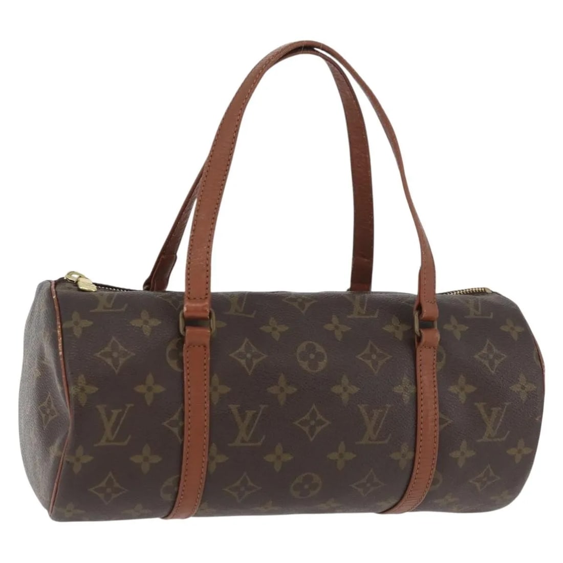Louis Vuitton Papillon Monogram Canvas Handbag 30cm x 15cm x 15cm: Louis Vuitton Papillon Monogram Canvas Handbag 30cm x 15cm x 15cm This Louis Vuitton Papillon handbag features the iconic monogram canvas in brown and is designed for women. The bag is crafted in Fran
