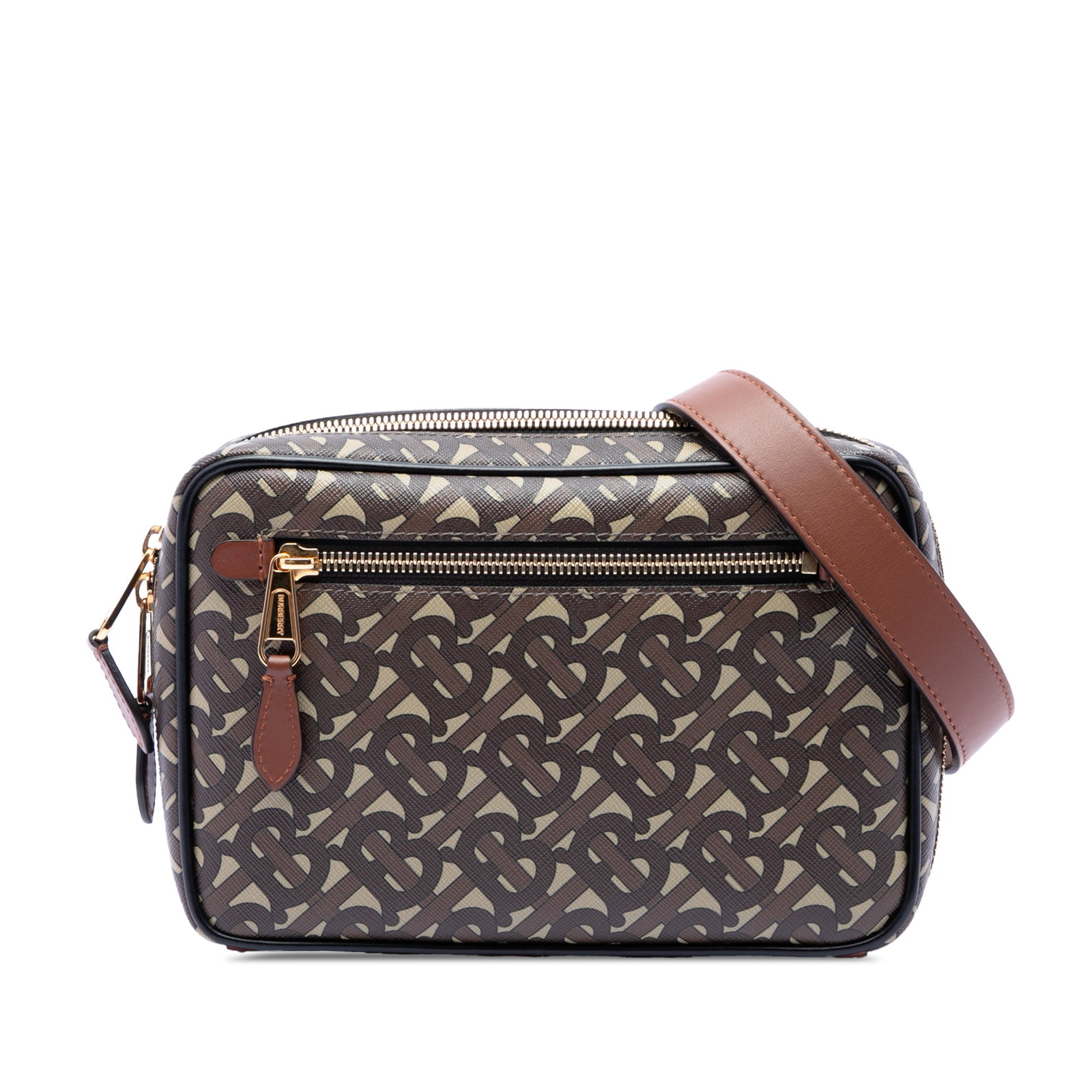 Burberry TB Monogram crossbody camera bag E-Canvas (1 of 6)