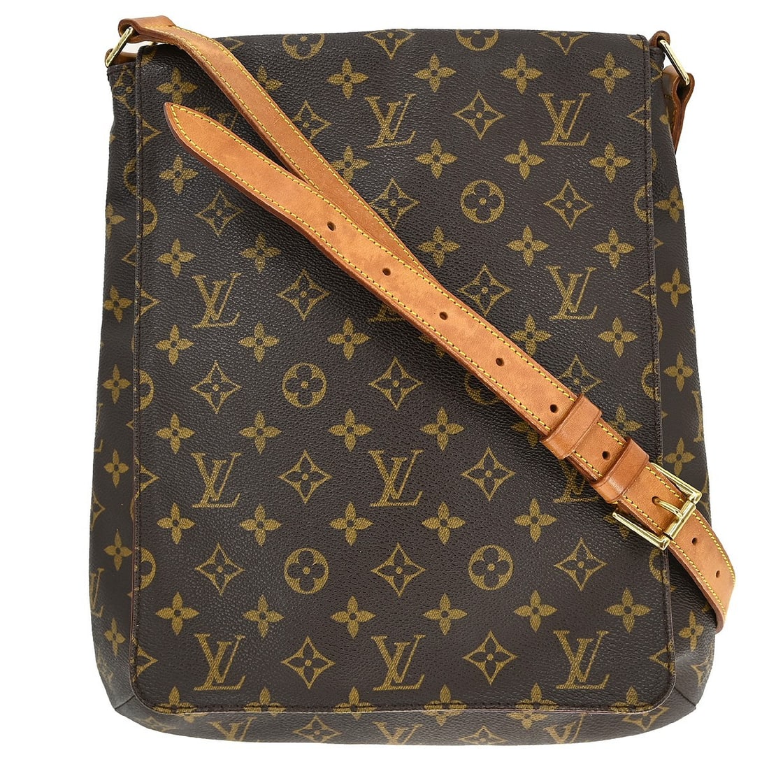 Louis Vuitton Musette Monogram Canvas Shoulder Bag M51256 (1 of 15)