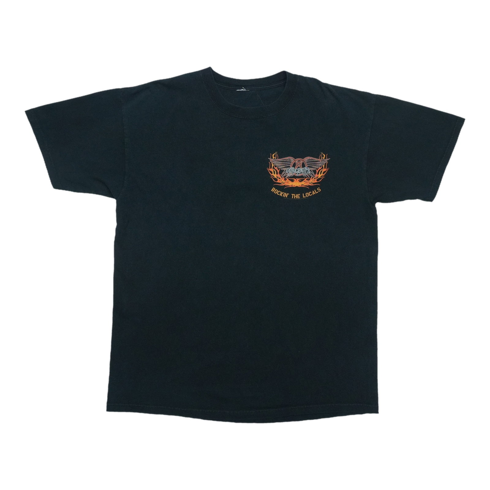 Vintage 2005 Aerosmith concert T shirt black cotton (1 of 3)