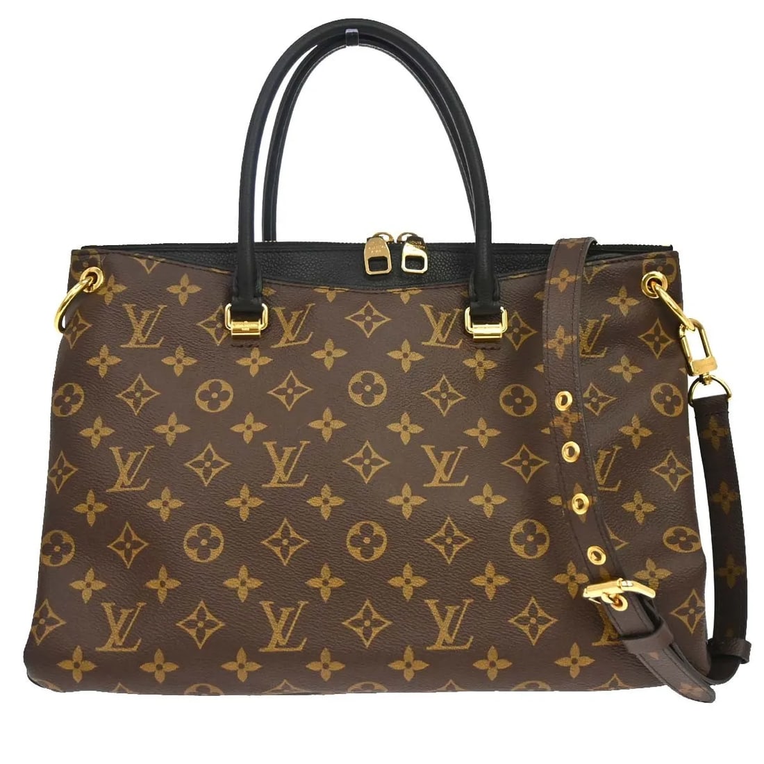 Louis Vuitton Pallas Handbag Monogram Canvas Brown (1 of 13)