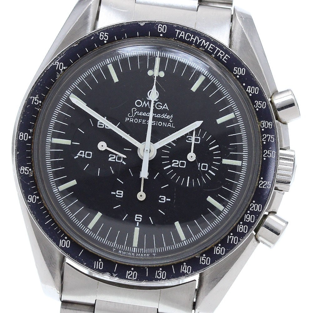 OMEGA Speedmaster Professional Moonwatch ST145022 Cal 861 Wristwatch: OMEGA Speedmaster Professional Moonwatch ST145022 Cal 861 Wristwatch OMEGA Speedmaster Professional Moonwatch men's wristwatch, reference ST145022, with a manual winding Cal. 861 movement. It features