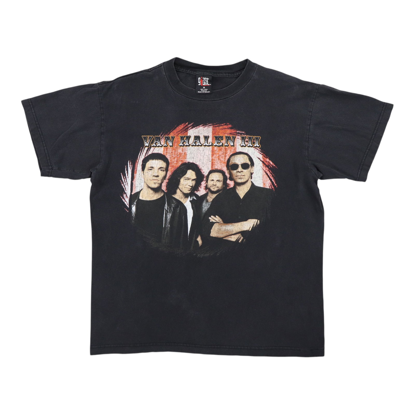 Vintage 1998 Van Halen Tour Black Cotton Band T-Shirt Medium: Vintage 1998 Van Halen Tour Black Cotton Band T-Shirt Medium This is an original vintage 1998 Van Halen World Tour shirt featuring front and back graphics. Made from 100% cotton, the shirt is in good 