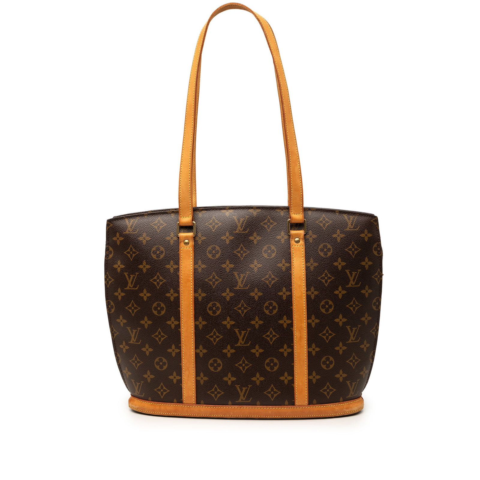 Louis Vuitton Babylone Monogram Canvas Shoulder Bag: Louis Vuitton Babylone Monogram Canvas Shoulder Bag Louis Vuitton Monogram Babylone shoulder bag crafted with a monogram canvas body and vachetta leather trim. It features flat vachetta leather straps
