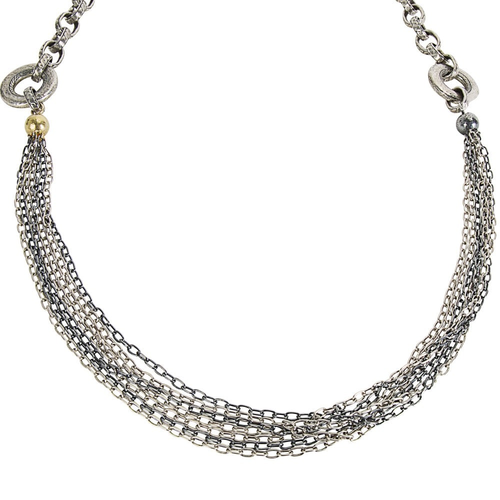 Sterling Silver Gurhan Women's Necklace with Original Box 35 Inch (1 of 4)
