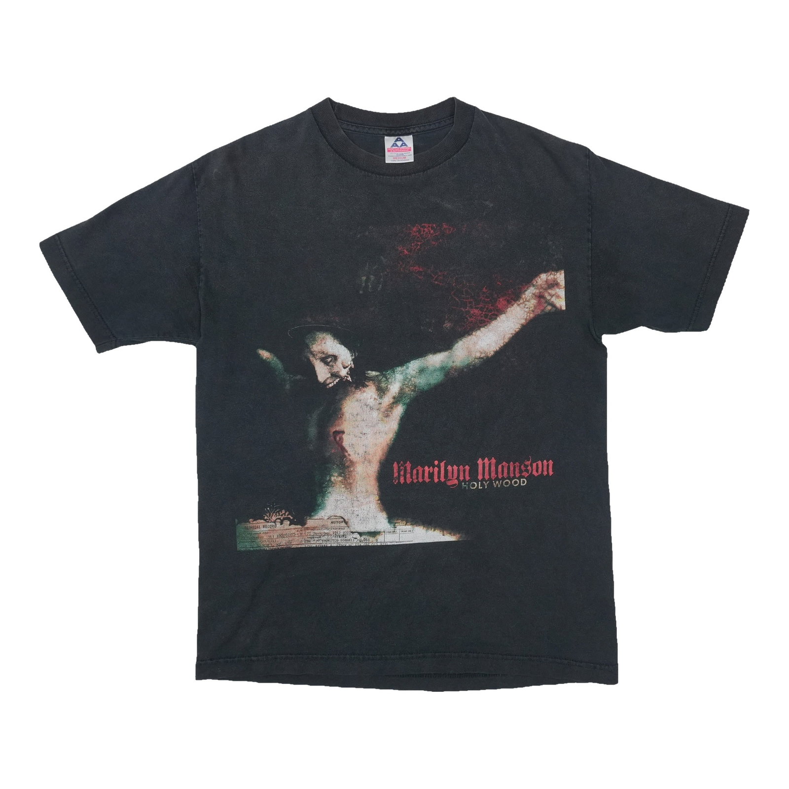 Vintage Marilyn Manson 2000 Tour T Shirt Guns God Government (1 of 6)