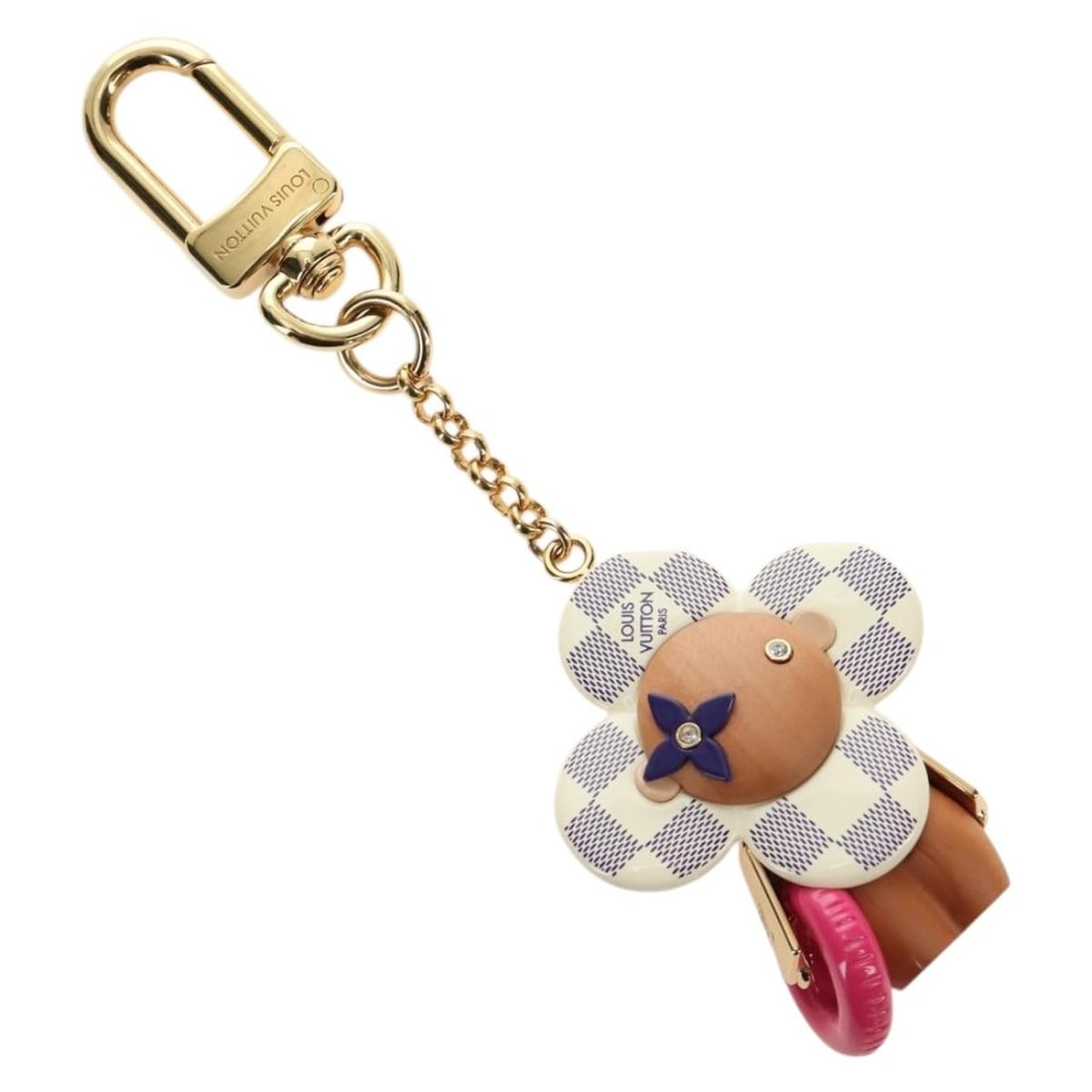 Louis Vuitton M01168 Vivienne By The Pool Damier Azur Bag Charm (1 of 17)