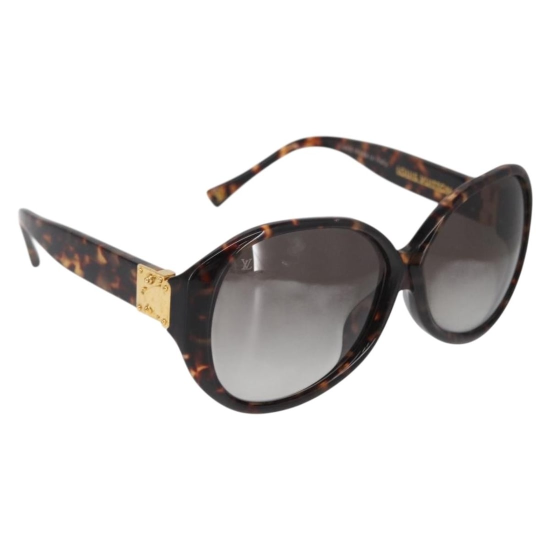 Brown Louis Vuitton Supson Oversized Plastic Sunglasses Italy (1 of 14)