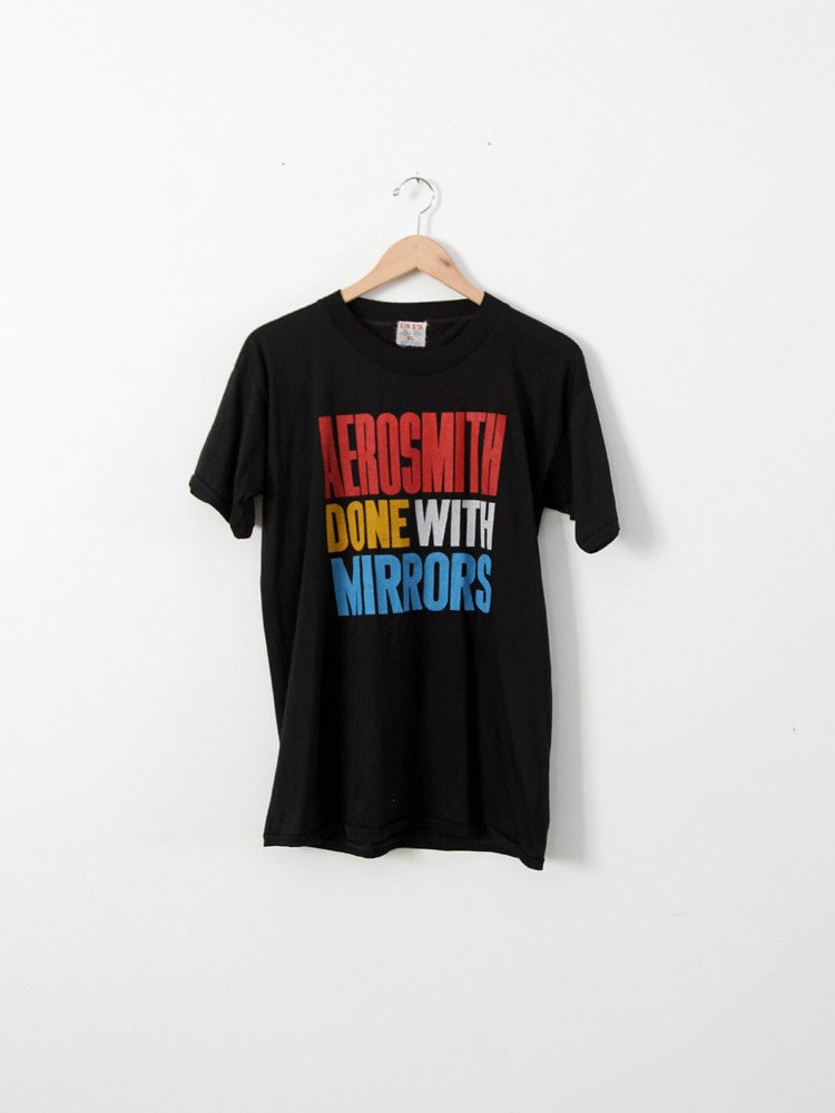 Vintage Aerosmith 1985 Done With Mirrors Tour T-Shirt (1 of 5)