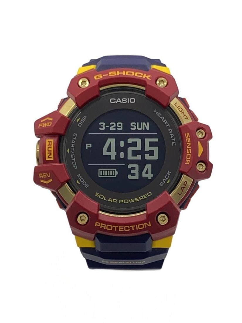 Casio G Shock Navy Rubber Men s Wristwatch GBD H1000BAR 4JR: Casio G Shock Navy Rubber Men s Wristwatch GBD H1000BAR 4JR This CASIO G-SHOCK GBD-H1000BAR-4JR men's wristwatch features a navy rubber band and is crafted for durability and comfort. Made in Thailand