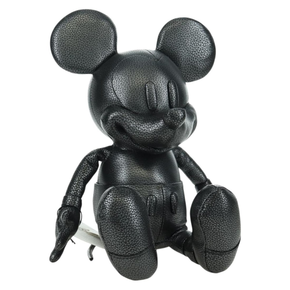 Coach Disney Mickey black leather stuffed dog charm USA made (1 of 16)