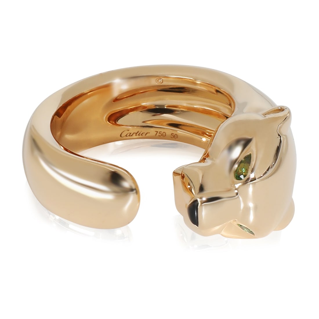 Cartier 18k Yellow Gold Panthere de Cartier Ring with Box and Papers: Cartier 18k Yellow Gold Panthere de Cartier Ring with Box and Papers Presenting the exquisite Cartier Panthere de Cartier Ring, crafted from luxurious 18k yellow gold. This elegant ring features a min