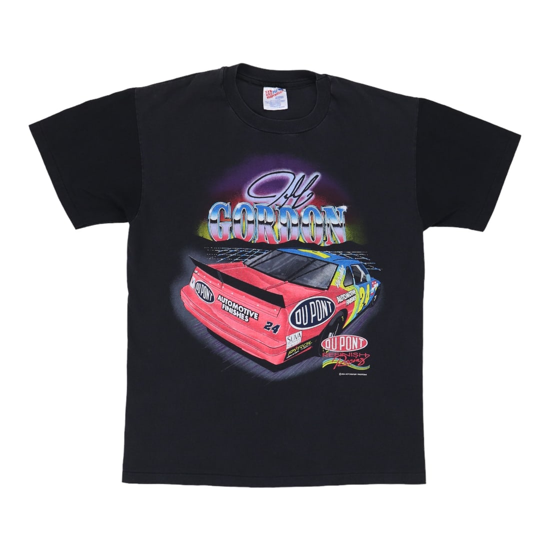Vintage 1994 Jeff Gordon Black Nascar Cotton T Shirt (1 of 9)