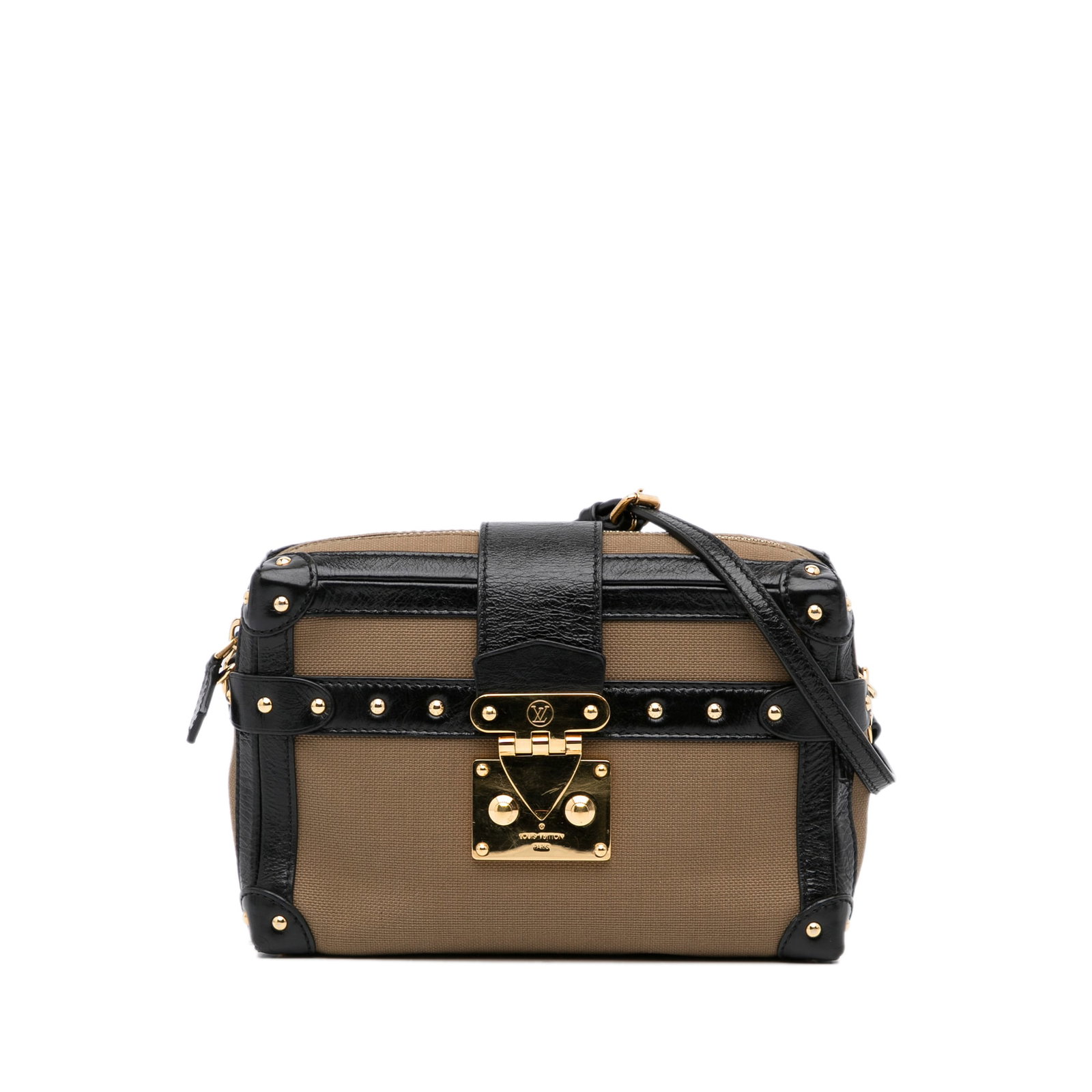 Louis Vuitton Petite Malle Soft MM Brown Canvas Bag: Louis Vuitton Petite Malle Soft MM Brown Canvas Bag Introducing the Louis Vuitton Petite Malle Soft MM, a stylish and functional bag that combines elegance with practicality. This exquisite piece feat