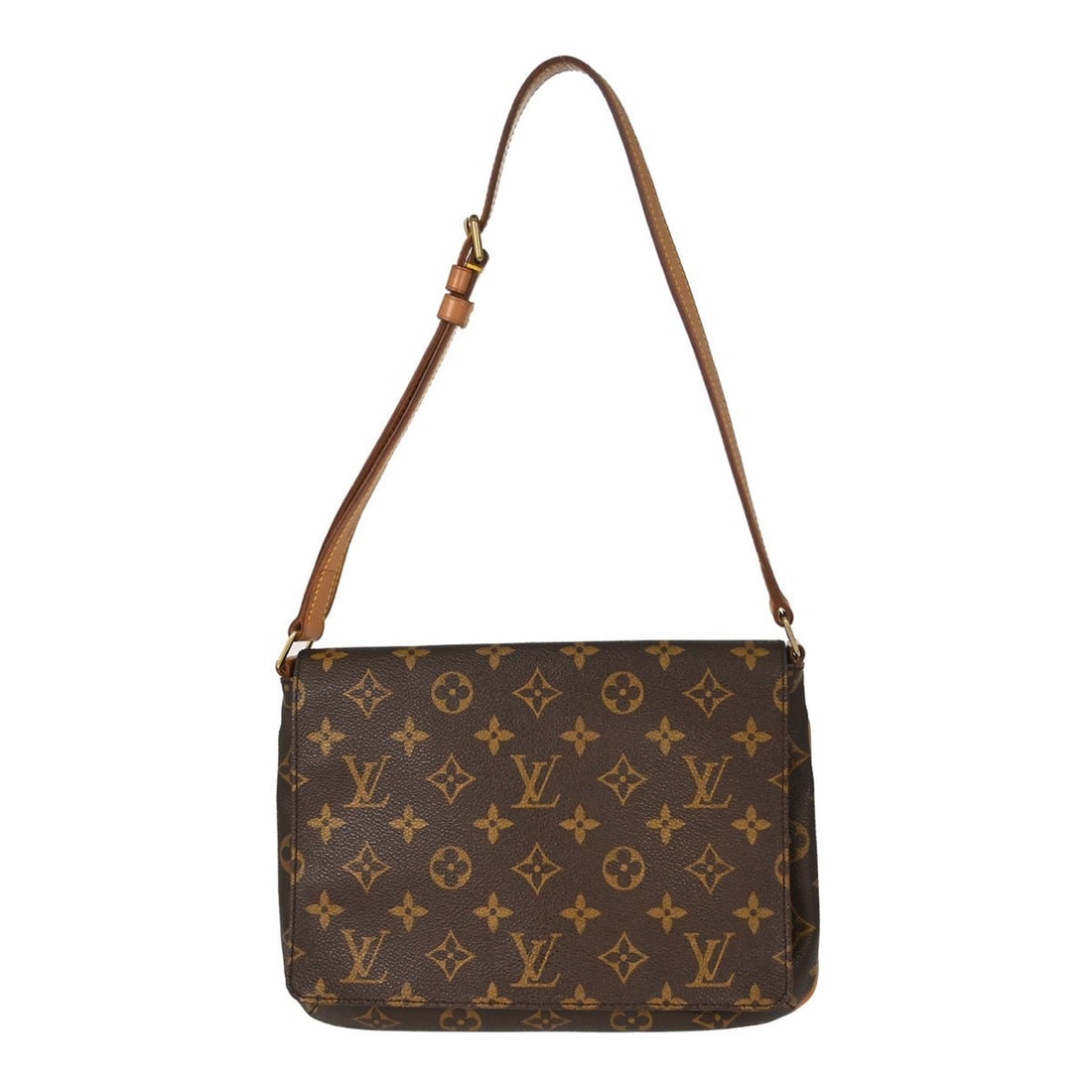 Louis Vuitton Musette Tango Monogram Canvas Shoulder Bag M51257: Louis Vuitton Musette Tango Monogram Canvas Shoulder Bag M51257 Louis Vuitton Musette Tango short shoulder bag in Monogram canvas with a flap magnet closure. It features a shoulder strap with adjustab