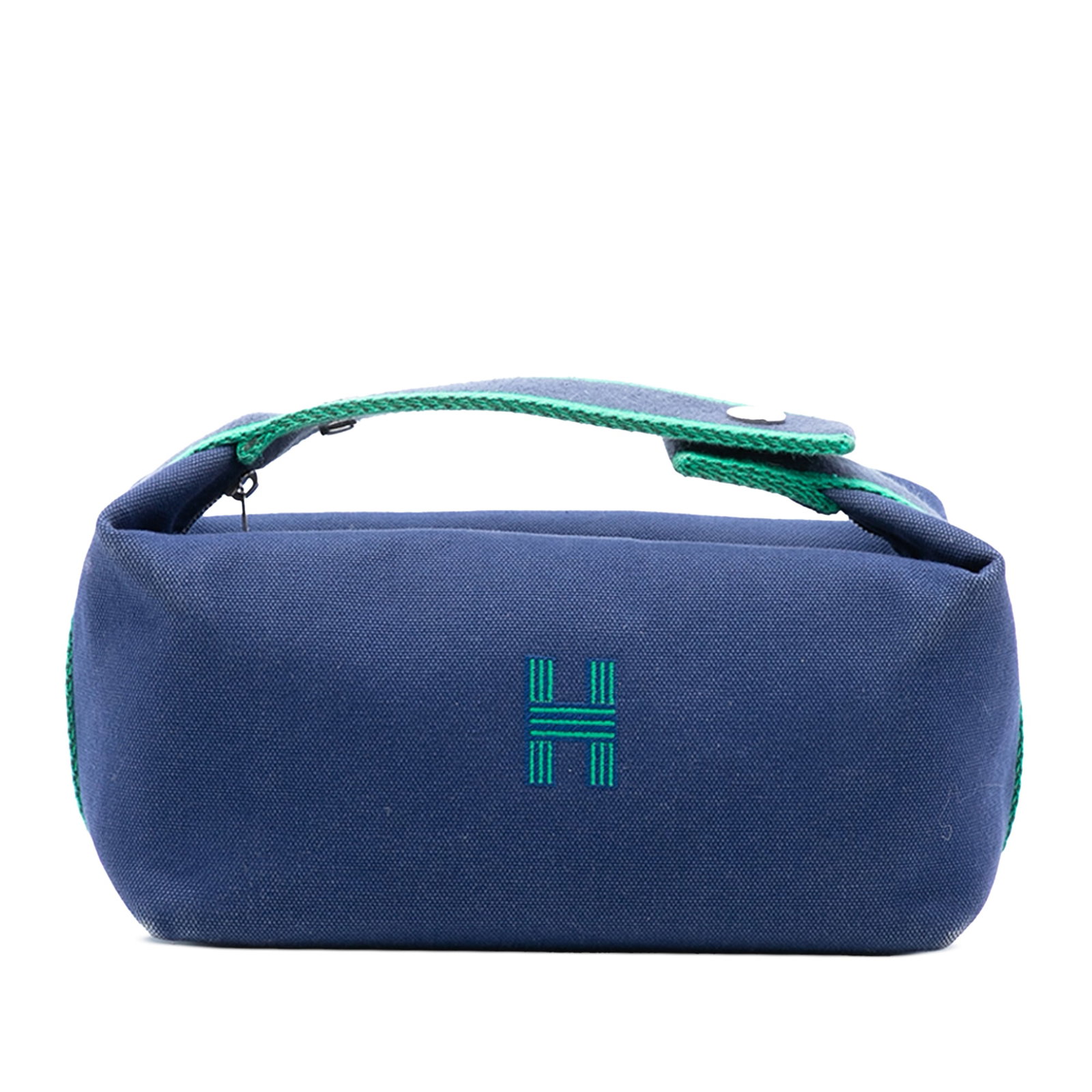 Hermes Small Bride-A-Brac Canvas Pouch with Top Zip and Slip Pockets (1 of 6)
