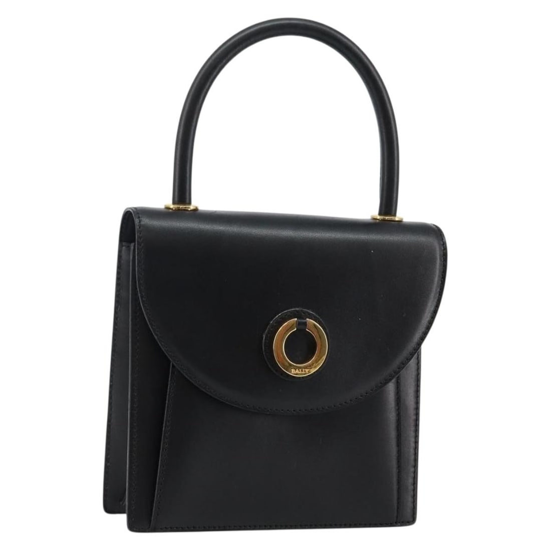 BALLY Black Gold Leather Hand Bag Made in Italy BA5596: BALLY Black Gold Leather Hand Bag Made in Italy BA5596 This elegant BALLY hand bag is crafted from premium leather, featuring a sophisticated black and gold color scheme. The bag showcases a compact d
