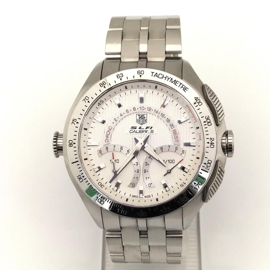 TAG Heuer CAG7011.BA0254 SLR Caliber S Mercedes-Benz Mens Wristwatch (1 of 11)