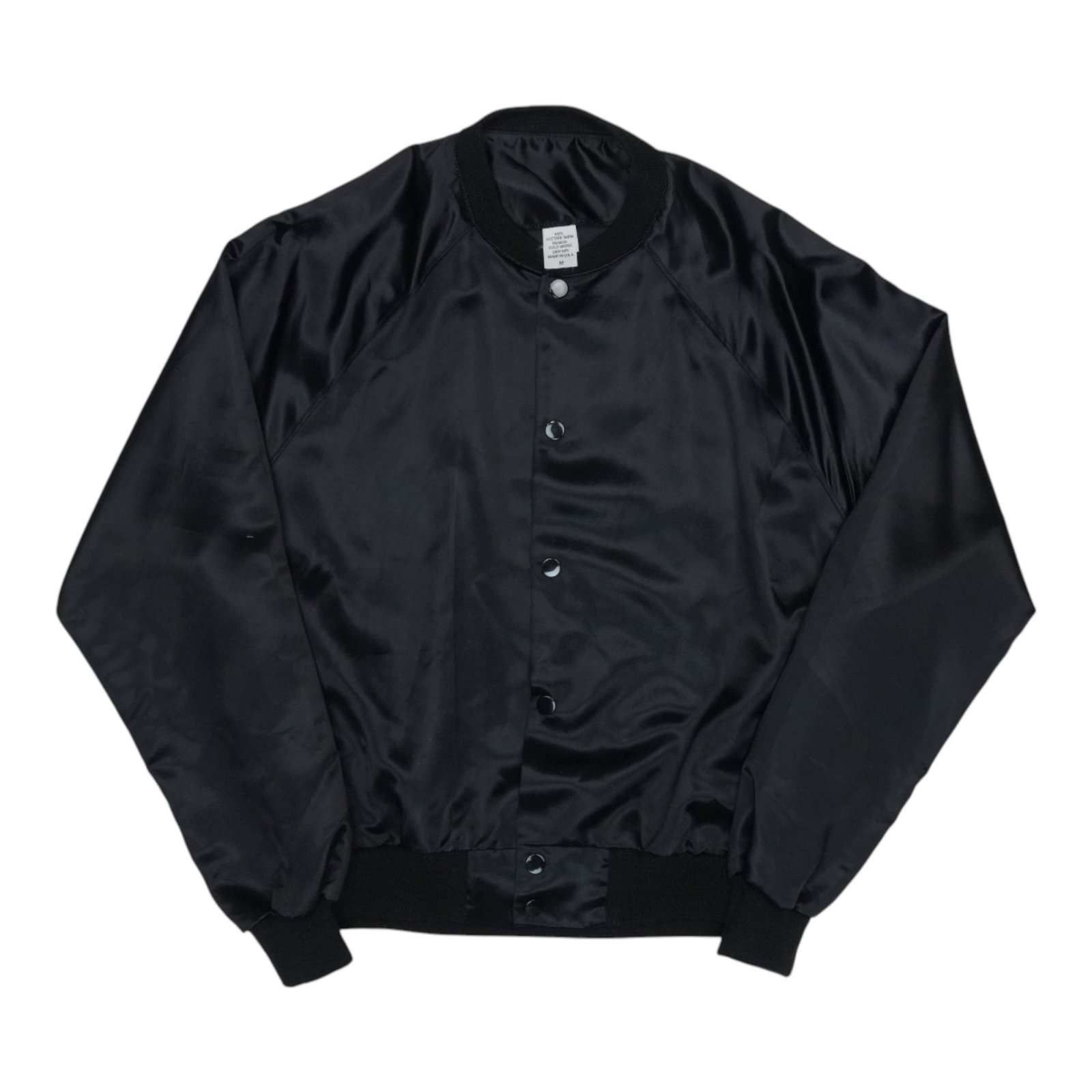 Vintage 1985 Satin Jacket Featuring Motley Crue Allister Fiend Graphics (1 of 6)
