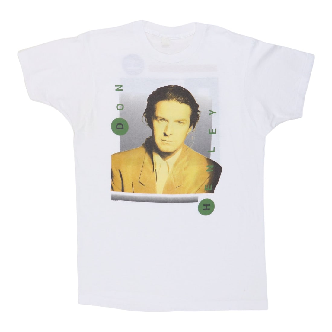 Vintage 1990 Don Henley Concert Graphic Cotton T Shirt White (1 of 9)