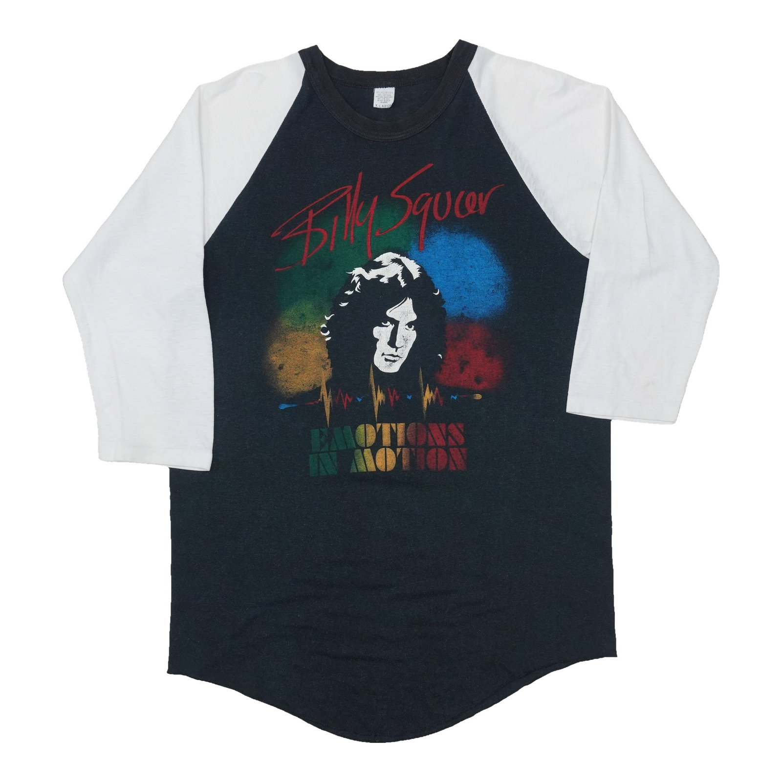 Vintage Billy Squier 1982 Emotions In Motion concert shirt (1 of 5)
