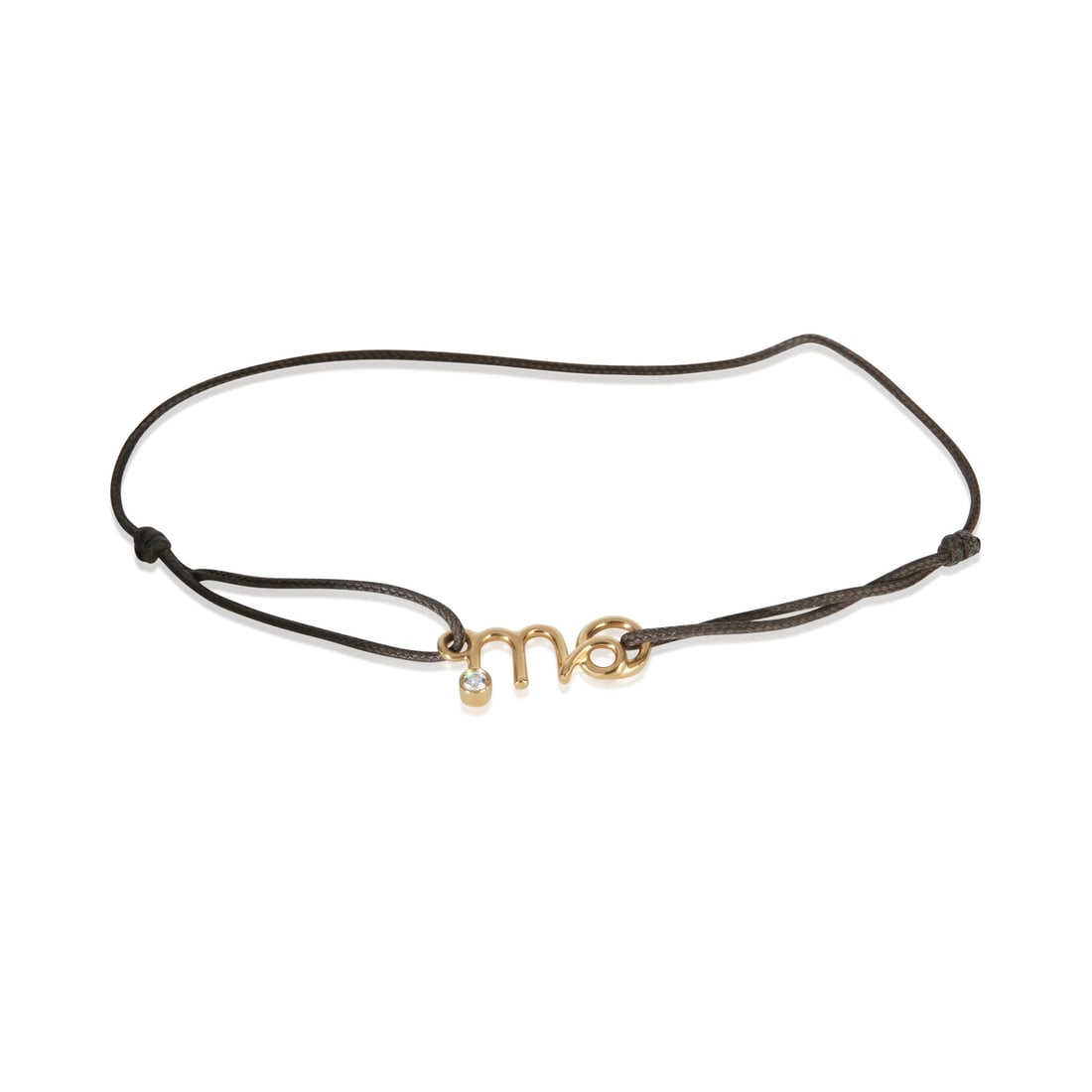 Christian Dior Oui 18k Yellow Gold Diamond Bracelet 8 in: Christian Dior Oui 18k Yellow Gold Diamond Bracelet 8 in This Christian Dior Oui bracelet is crafted from 18k yellow gold and features a round brilliant diamond accent. With a total diamond weight of 
