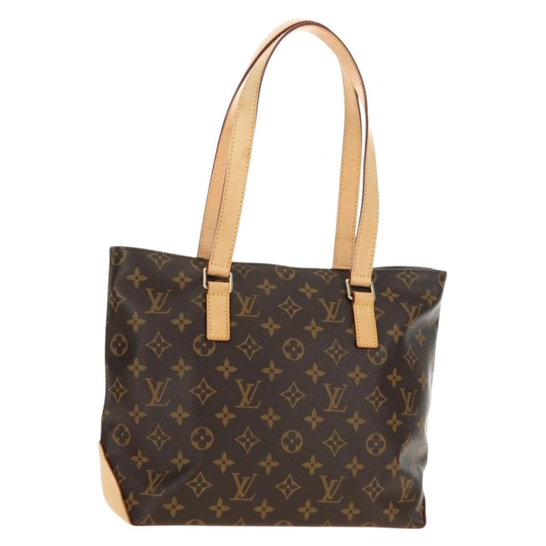 Louis Vuitton M51148 Cabas Piano Monogram Canvas Womens Tote: Louis Vuitton M51148 Cabas Piano Monogram Canvas Womens Tote Louis Vuitton Monogram Cabas Piano Tote Bag in Monogram Canvas, made in France. This women's tote features a Monogram exterior and a should