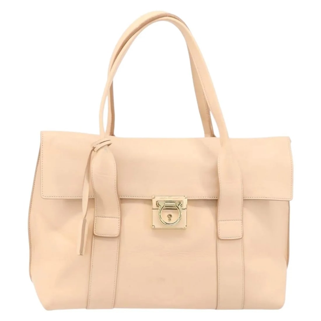 Leather Satchel Salvatore Ferragamo Sookie Pink: Leather Satchel Salvatore Ferragamo Sookie Pink Salvatore Ferragamo Sookie Satchel in pink leather. This unisex bag is presented in good vintage condition with honest wear. Noted condition details inc