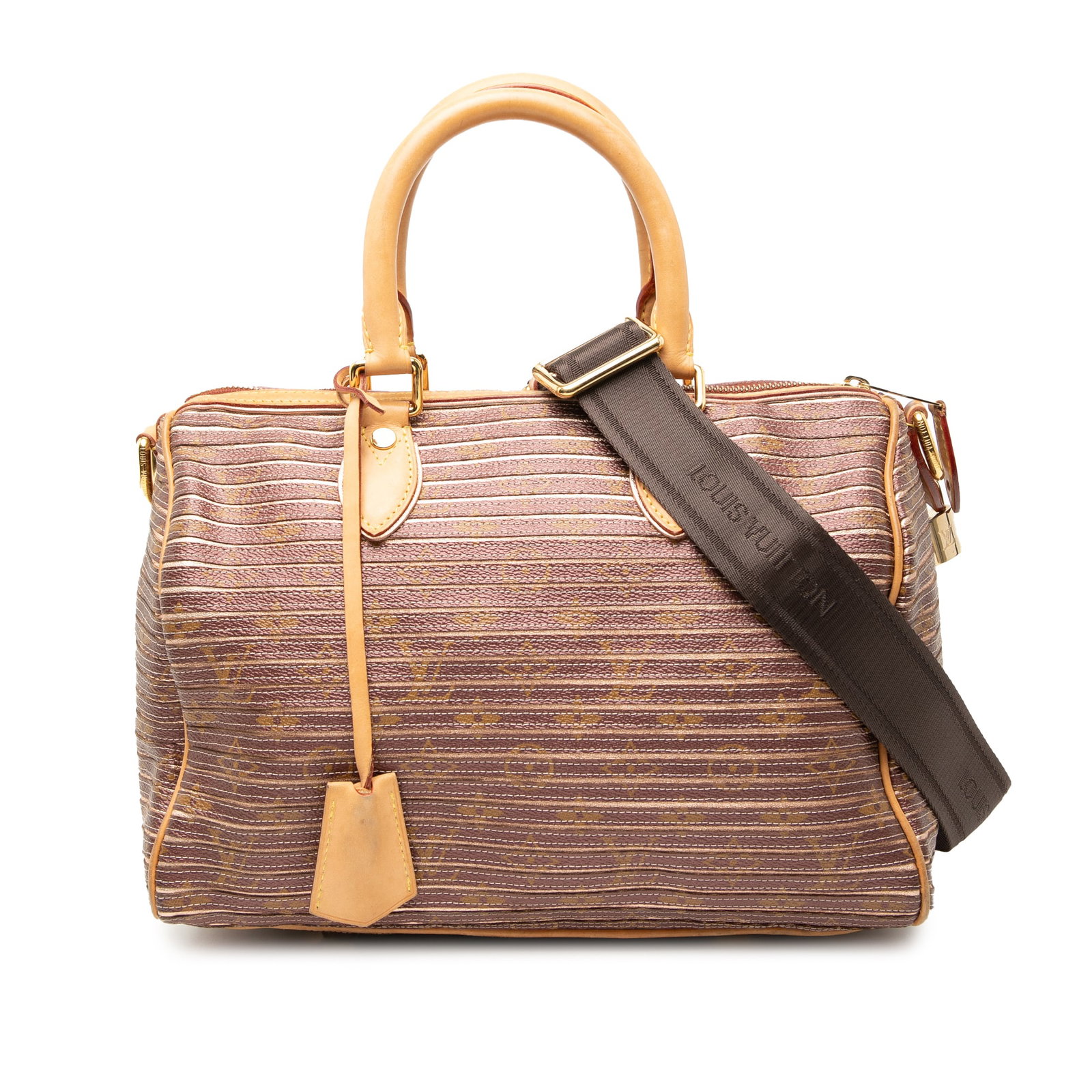 Louis Vuitton Eden Speedy Bandouliere 30 Monogram Canvas Satchel with Strap (1 of 7)
