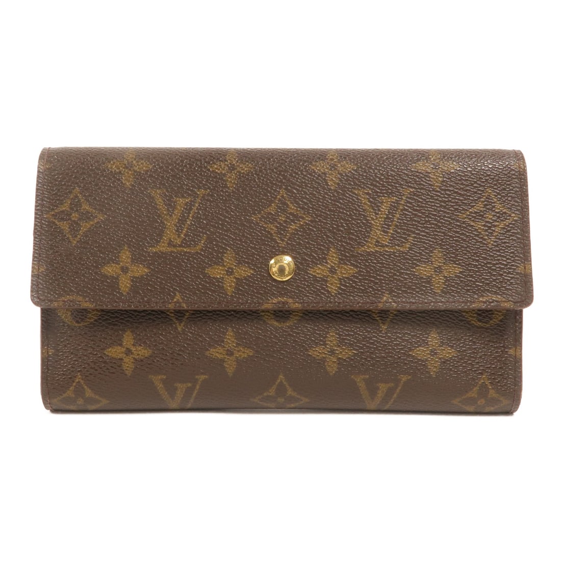 Louis Vuitton M61217 Portefeuille International Monogram Canvas Wallet (1 of 17)