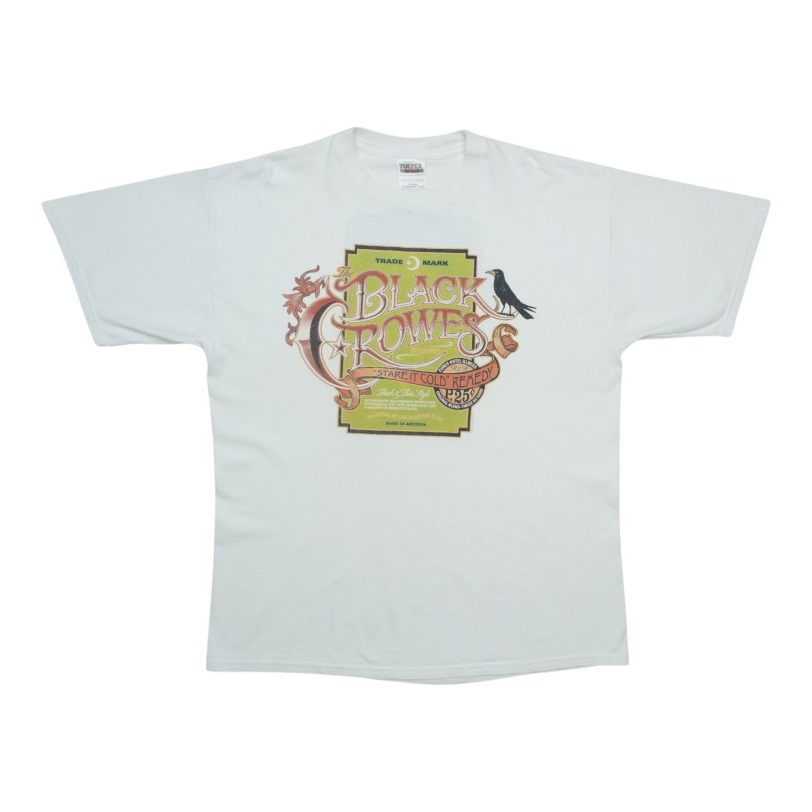 Vintage 1998 Black Crowes Concert T Shirt White XL 100 Percent Cotton (1 of 7)