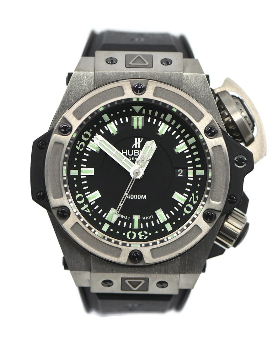 Men's King Power Oceanographic Titanium Automatic Wristwatch 731.NX.1190.RX (1 of 5)
