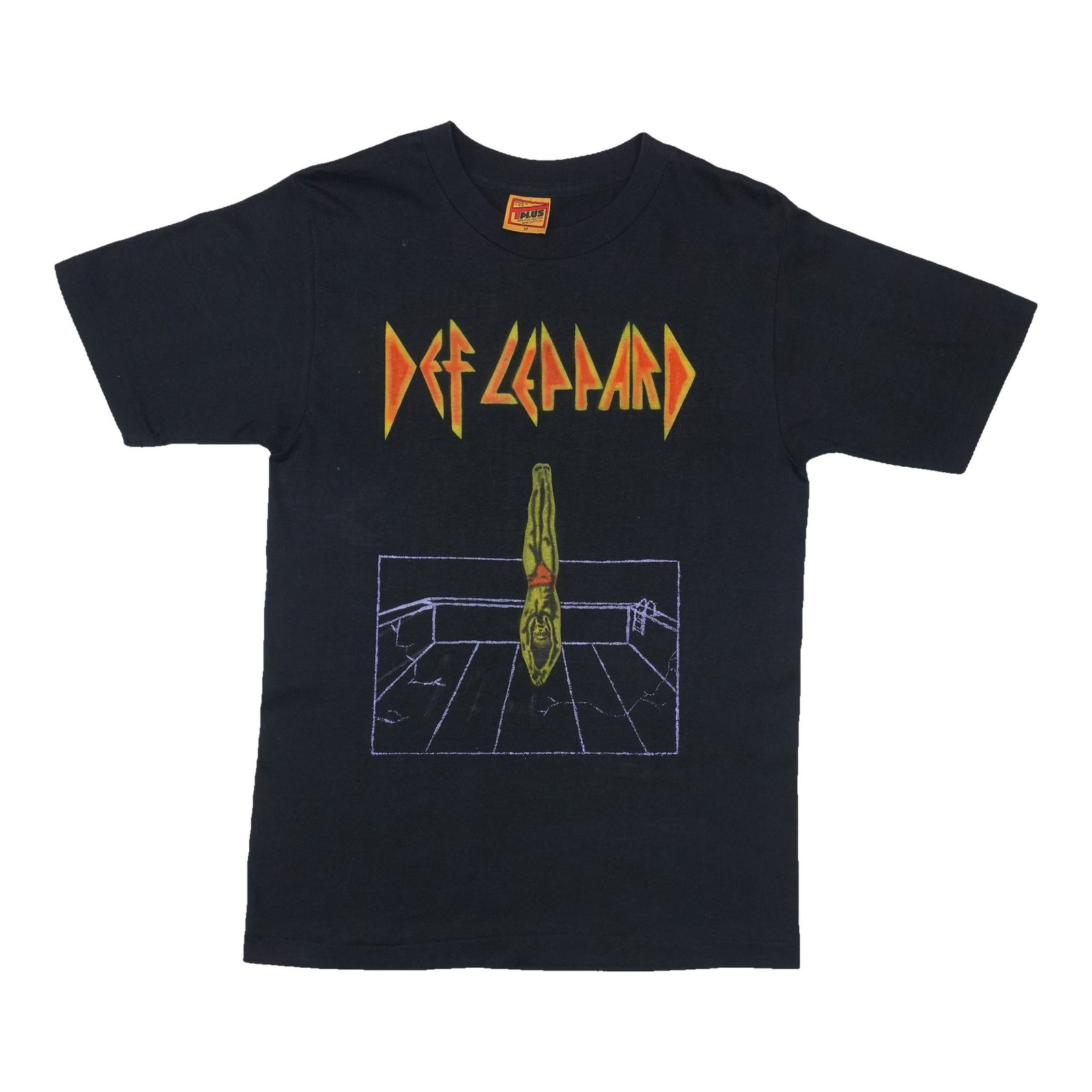 Vintage Def Leppard High N Dry 1981 Black Tour Shirt: Vintage Def Leppard High N Dry 1981 Black Tour Shirt Original vintage 1981 Def Leppard High N Dry shirt. This is a true vintage shirt, not a modern reproduction. It features front and back graphics an