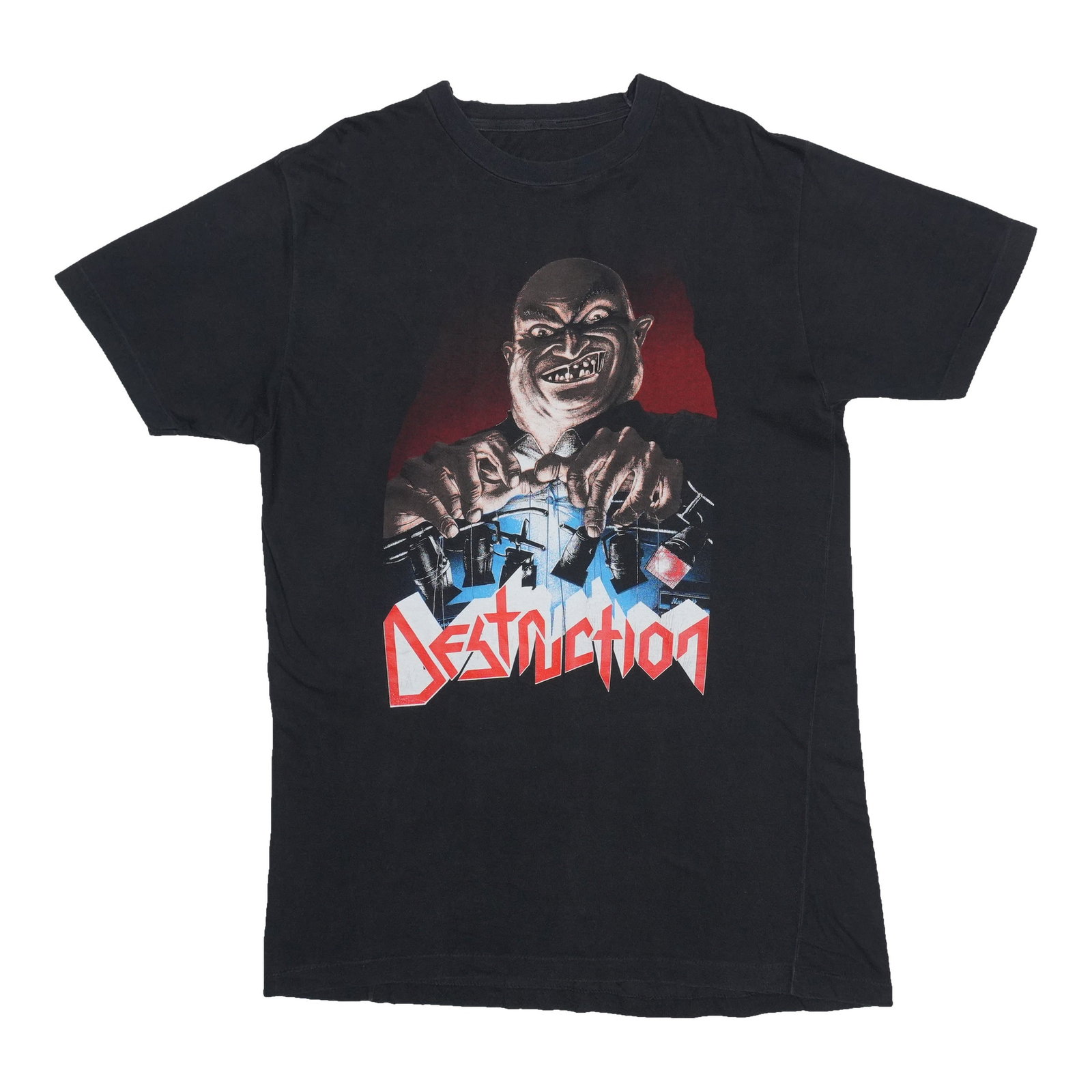 Vintage 1989 Destruction concert T shirt black cotton: Vintage 1989 Destruction concert T shirt black cotton Original vintage 1989 Destruction Live Without Sense shirt. This is a true vintage shirt, not a modern reproduction. It is in excellent condition 
