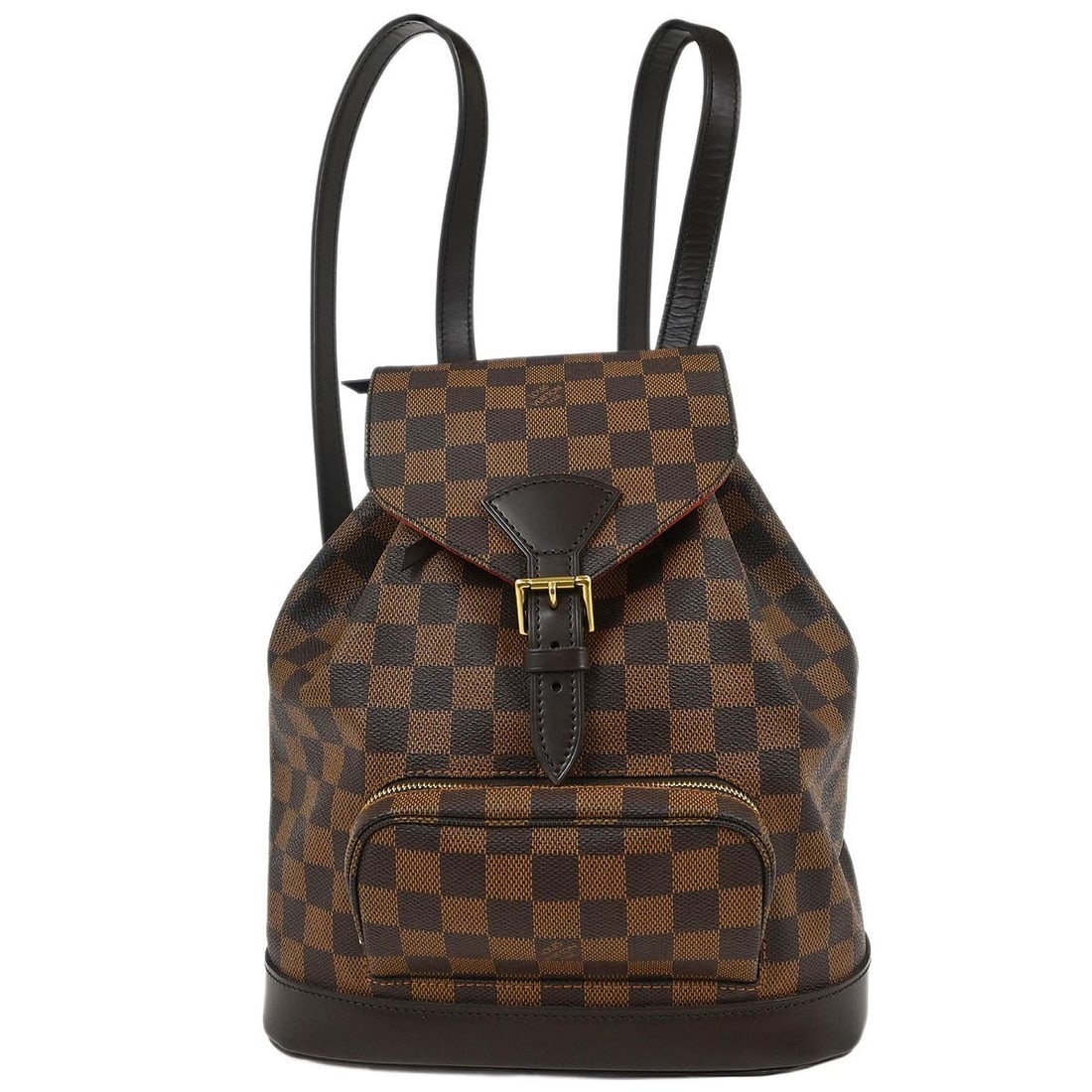 Louis Vuitton Montsouris MM Damier Canvas Backpack N51143 Brown (1 of 10)
