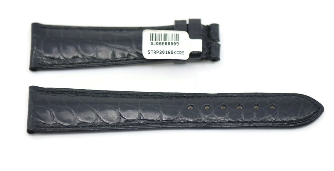JeanRichard Daniel Black Leather Watch Strap 21mm Authentic (1 of 2)