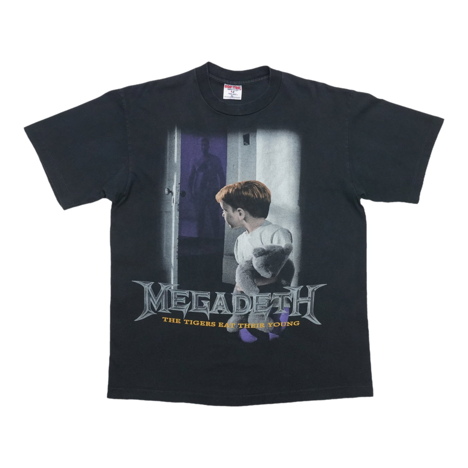 Vintage 1994 Megadeth Tour Black Cotton Shirt XL: Vintage 1994 Megadeth Tour Black Cotton Shirt XL This is an original vintage 1994 Megadeth "Train of Consequences" shirt. It is not a modern reproduction and features a true vintage design from the 19