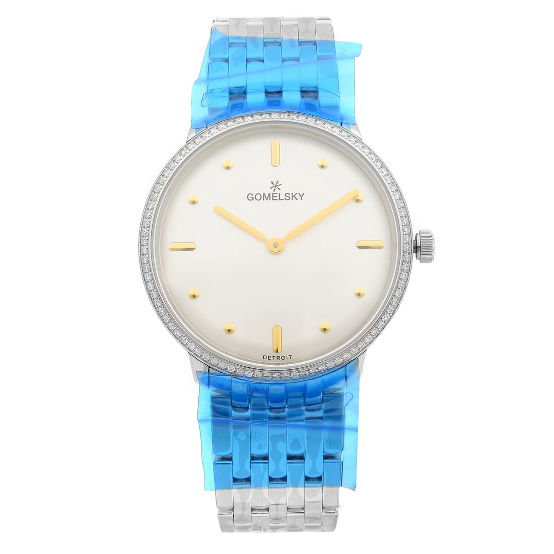 Gomelsky Audry G0120112281 Women's Quartz Watch Steel White Dial: Gomelsky Audry G0120112281 Women's Quartz Watch Steel White Dial The Gomelsky Audry G0120112281 is a stylish ladies' wristwatch that effortlessly combines casual and formal aesthetics. This exquisite 