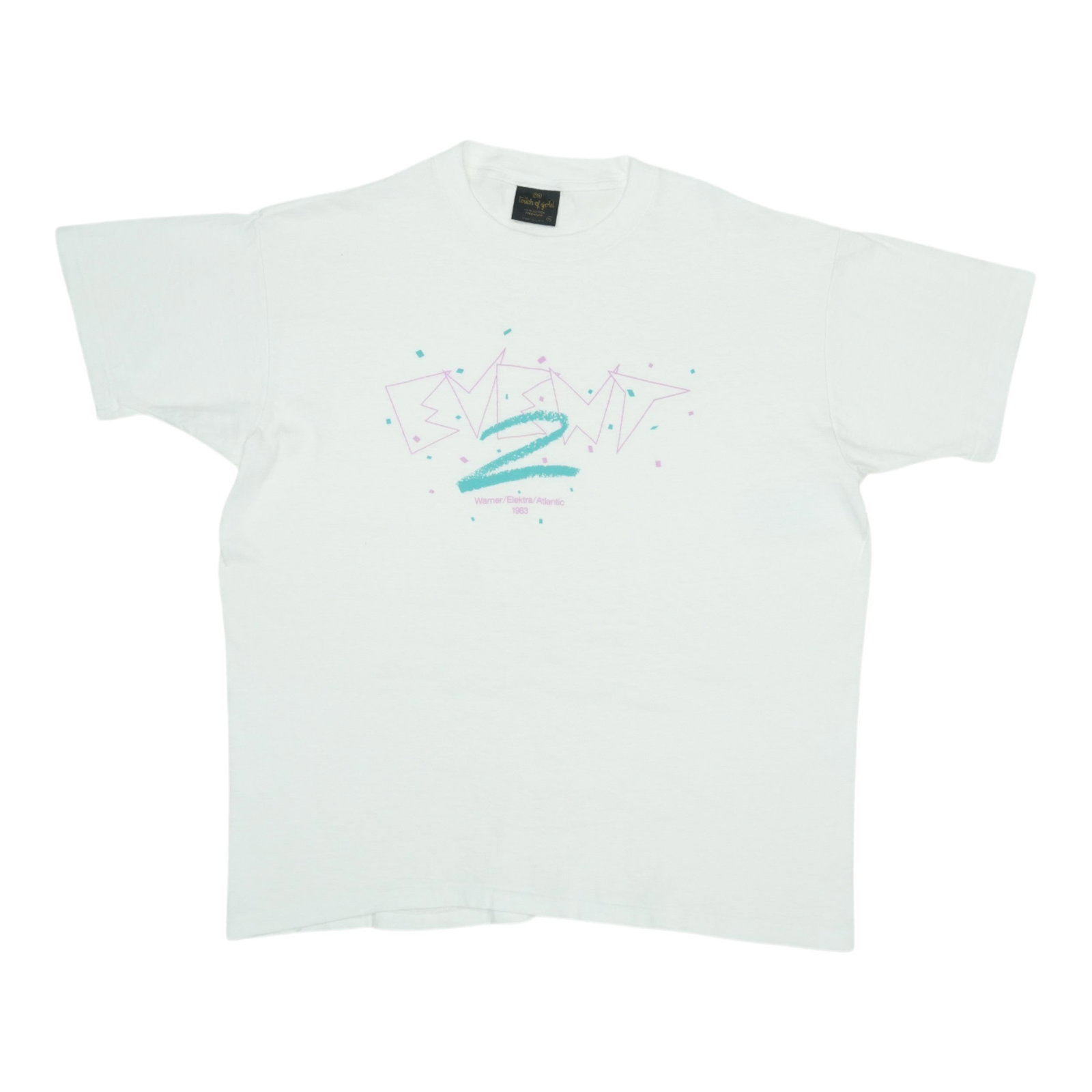 Vintage 1983 Event 2 T Shirt Warner Elektra Atlantic Cotton White (1 of 4)