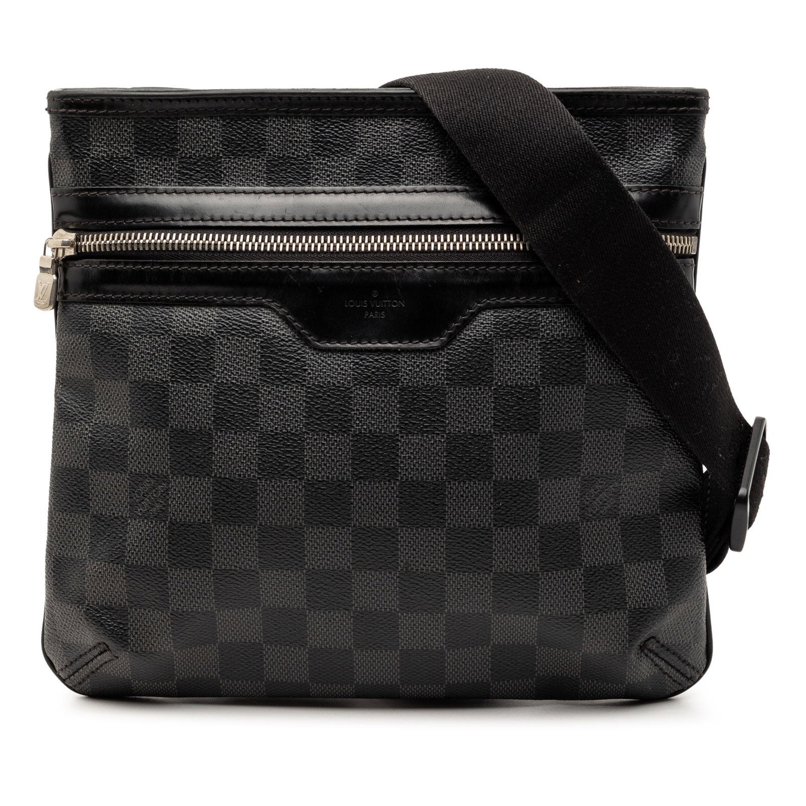Damier Graphite Thomas Crossbody Bag with Leather Trim by Louis Vuitton (1 of 8)