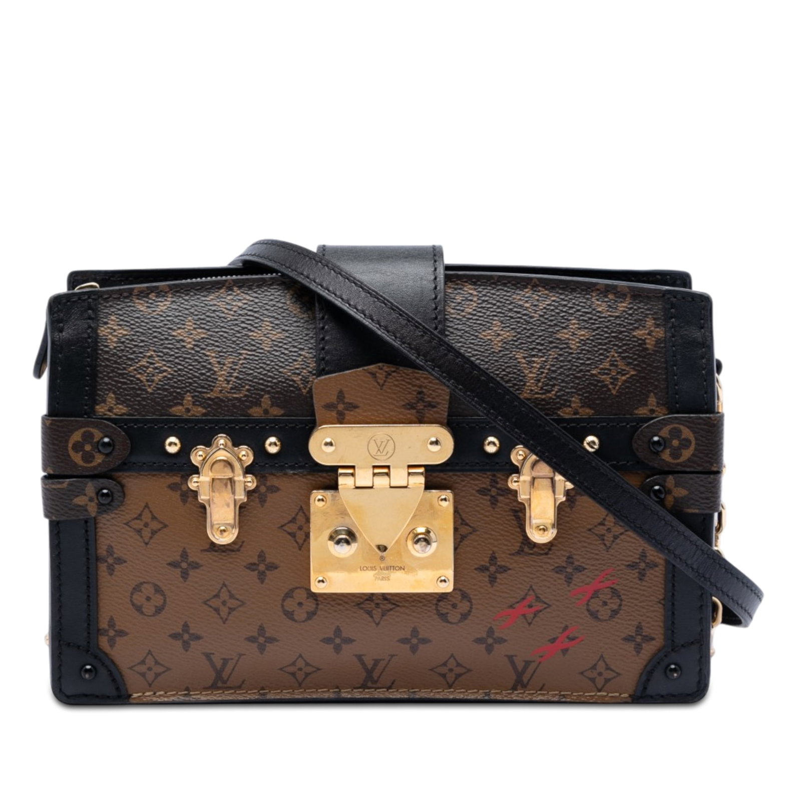 Louis Vuitton Reverse Monogram Trunk Clutch Bag (1 of 6)