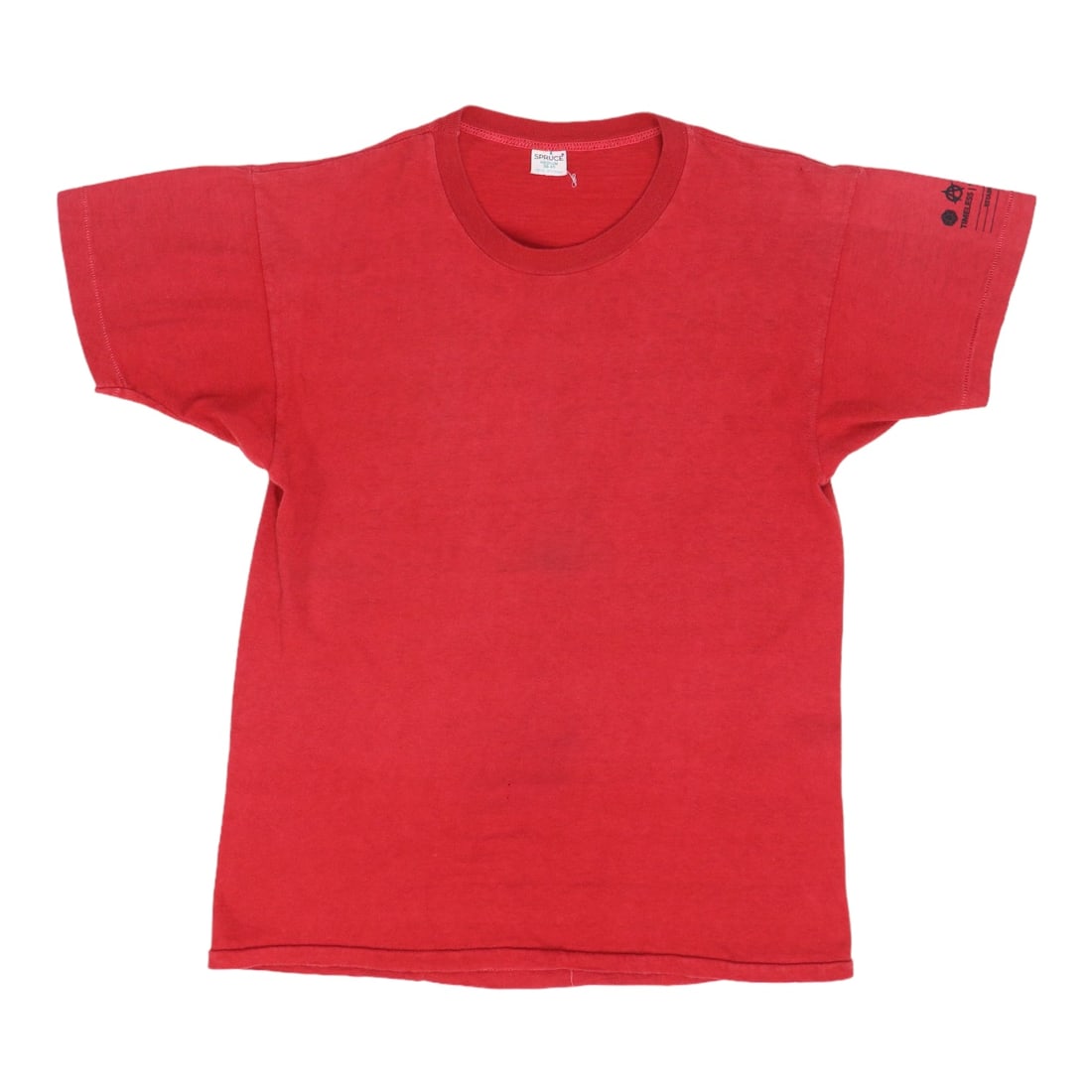 Vintage 1970s Red Cotton Good To Grow Weed Leaf Graphic Shirt (1 of 8)