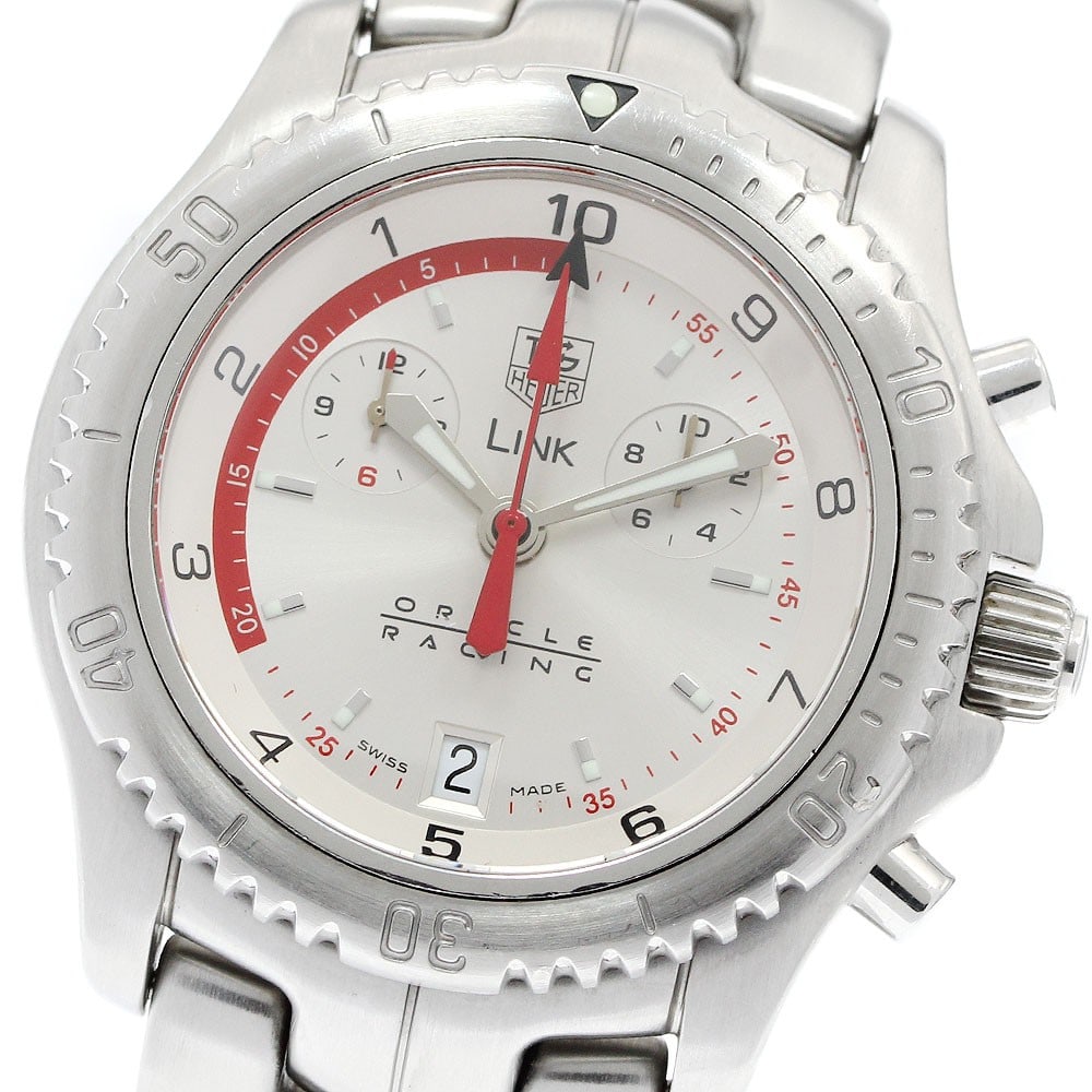 TAG Heuer Link Oracle Racing Quartz Chronograph Watch CT1118 (1 of 6)