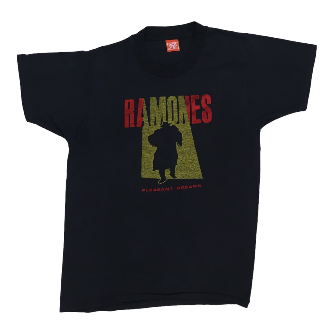 Vintage 1981 Pleasant Dreams Ramones Black Poly Cotton Concert Tee (1 of 4)