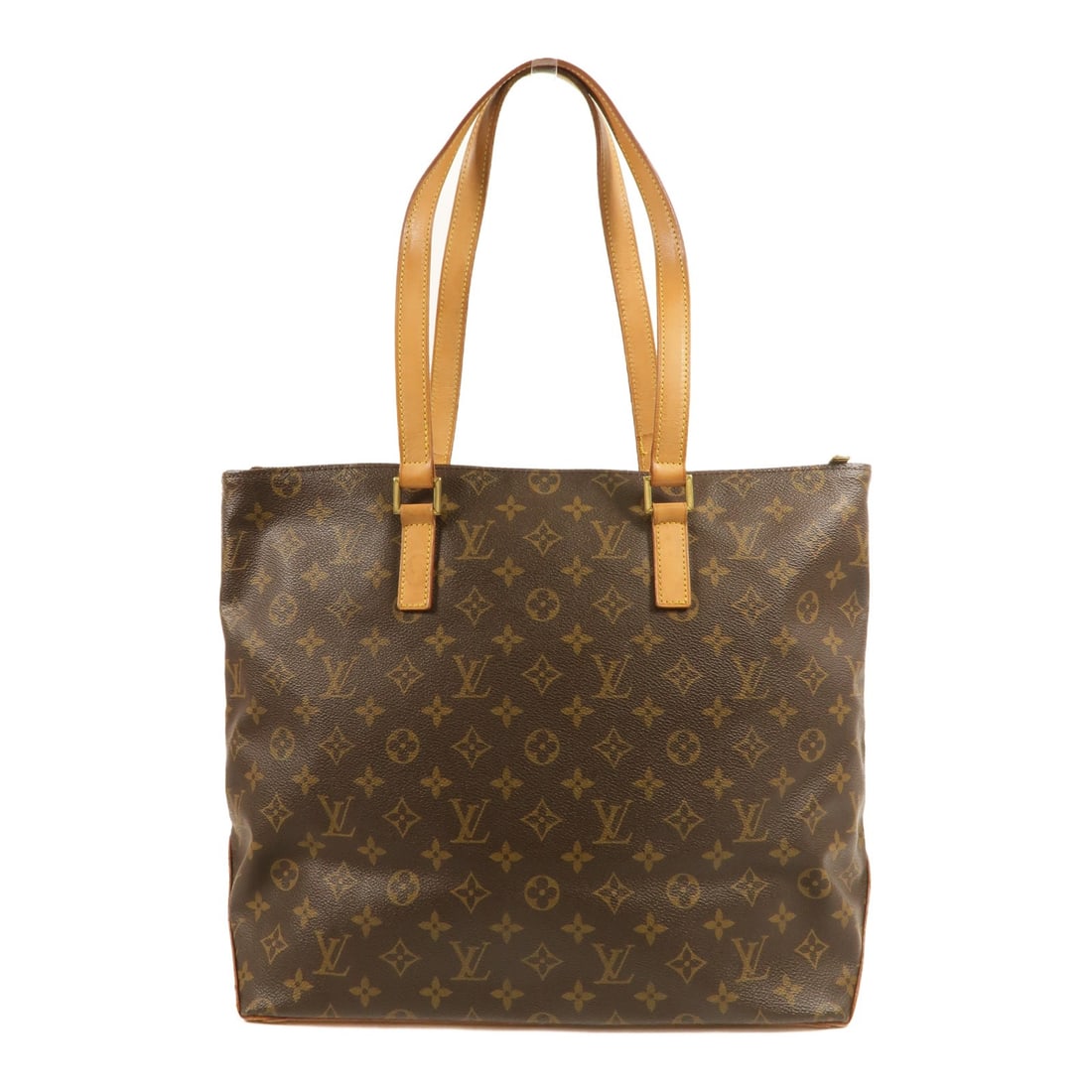 Louis Vuitton M51152 Cabas Alto Monogram Shoulder Bag Brown: Louis Vuitton M51152 Cabas Alto Monogram Shoulder Bag Brown Louis Vuitton Cabas Alto shoulder bag, model M51152, in brown Monogram and PVC coated canvas. It features a handle drop of 56 cm, one outsid