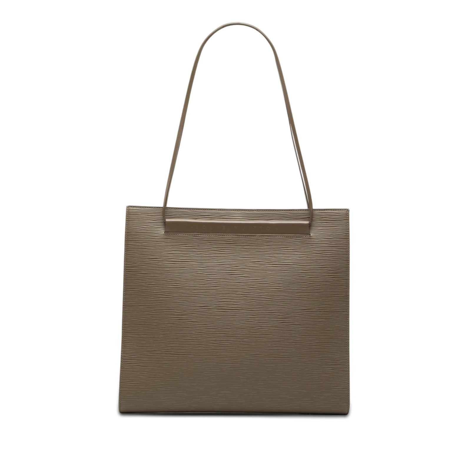 Louis Vuitton Saint Tropez Epi Leather Shoulder Bag Brown: Louis Vuitton Saint Tropez Epi Leather Shoulder Bag Brown Louis Vuitton Epi Saint Tropez bag in brown leather, made in France. It features an epi leather body, flat leather straps, an open top with ma