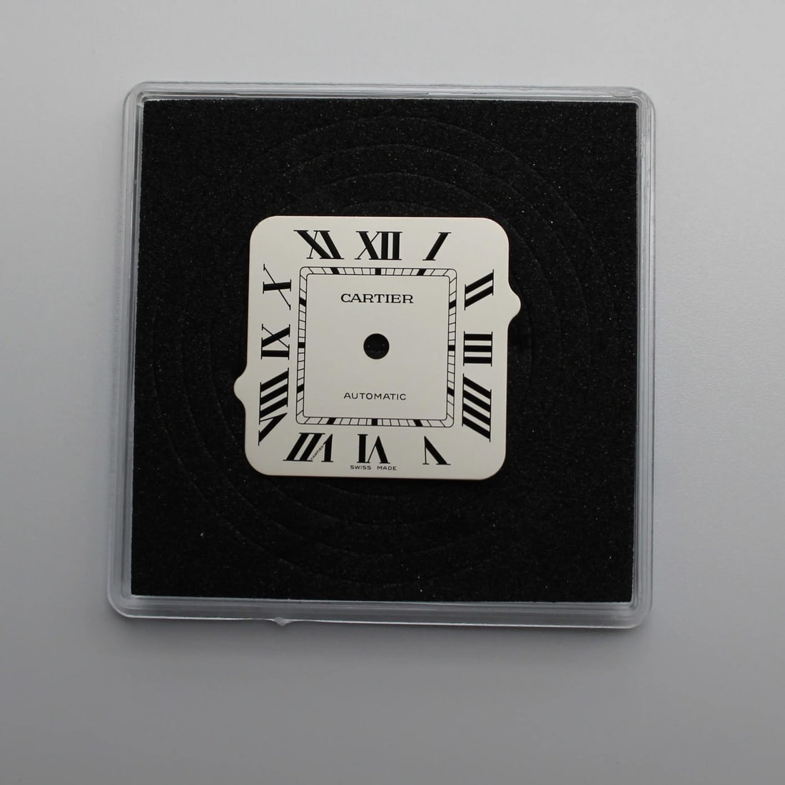 Opaline White Dial for Santos de Cartier 22.5 mm Square (1 of 2)